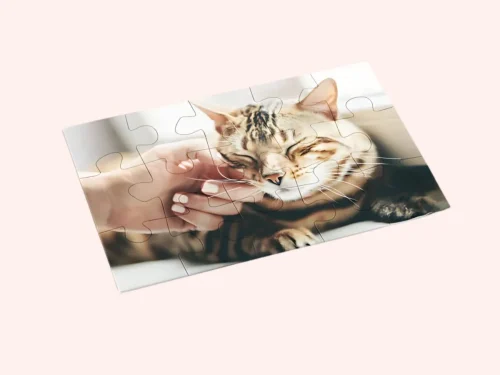 Puzzle drewniane z nadrukiem