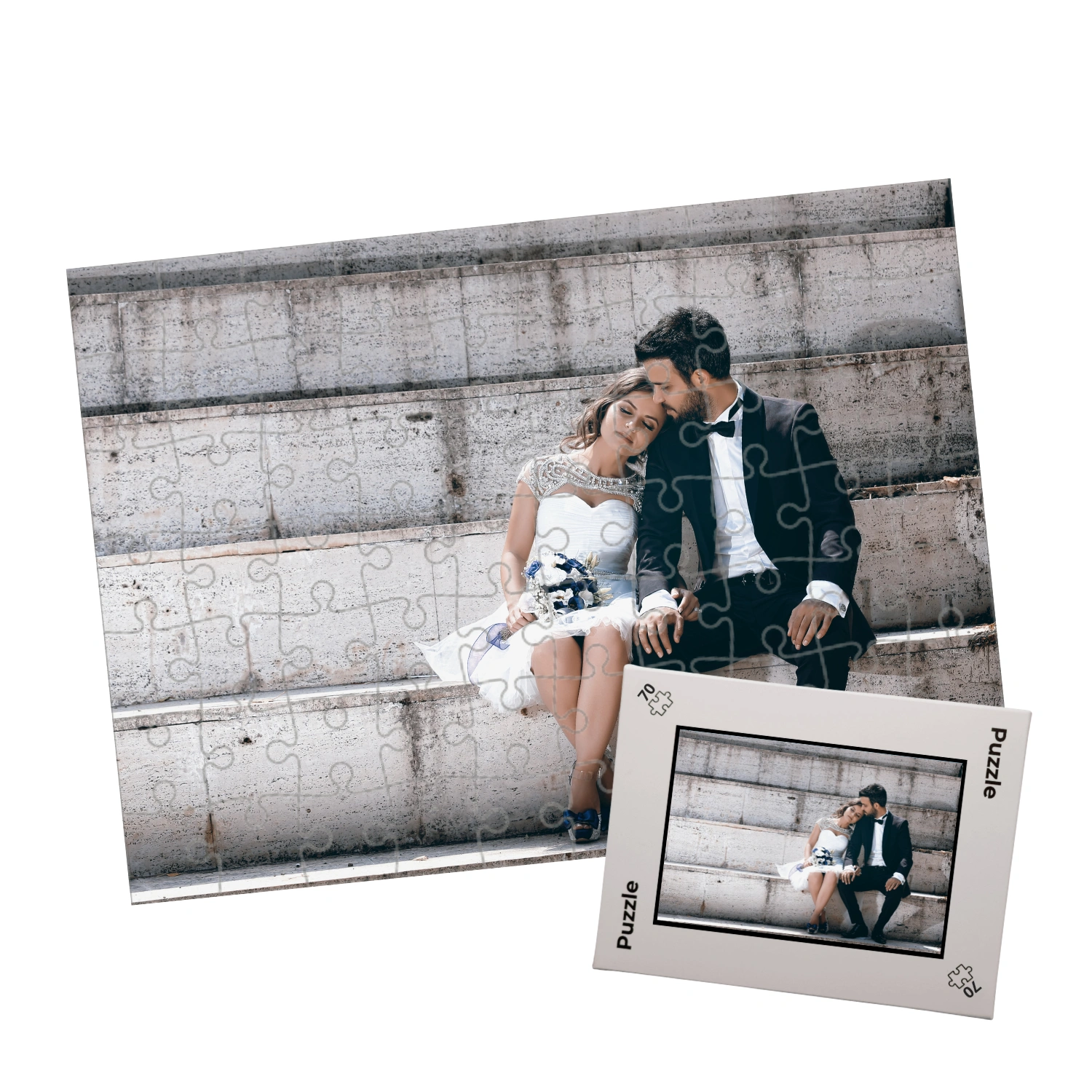 Puzzle ze zdjęcia, 70 elementów, 16,5x23cm 1 Puzzle z nadrukiem 16x5x23cm