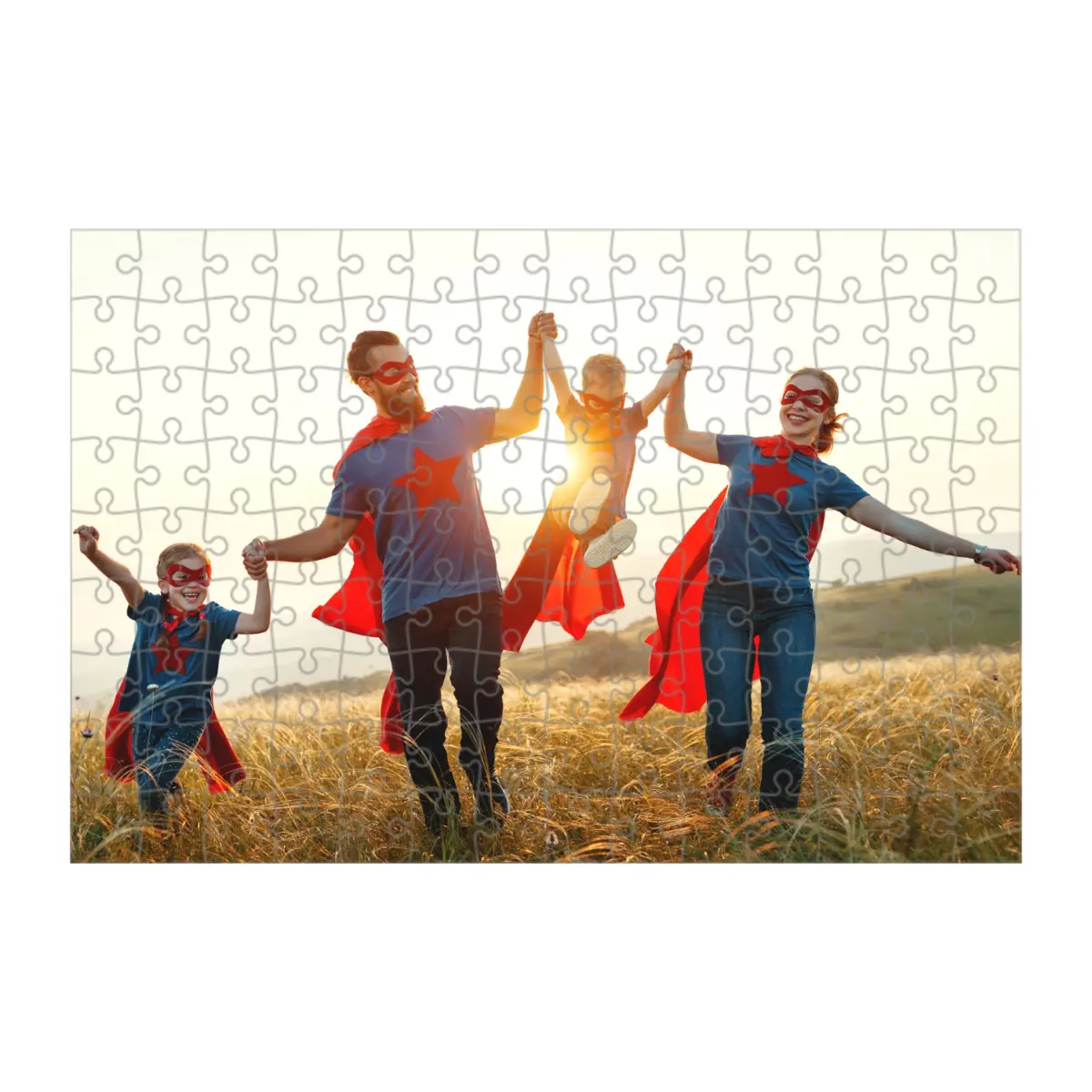 Fotopuzzle magnetyczne, 126 elementów 3 puzzle magnetyczne ze zdjęciem 120 el