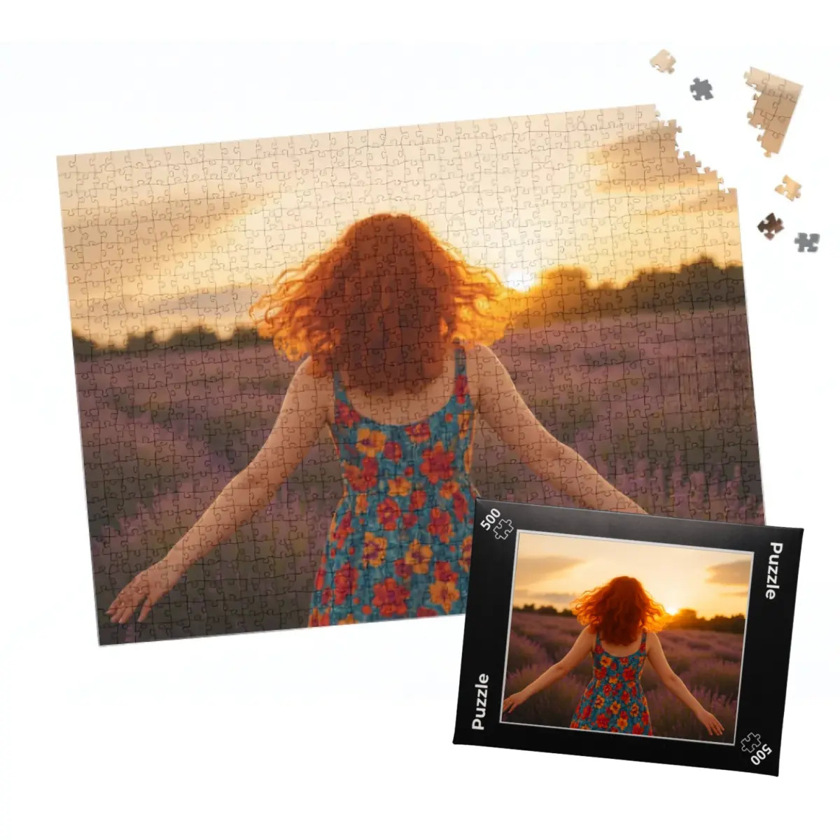 Puzzle ze zdjęcia, 500 el., 33x47cm - Twoje fotopuzzle 1 Puzzle ze zdjęciem 500