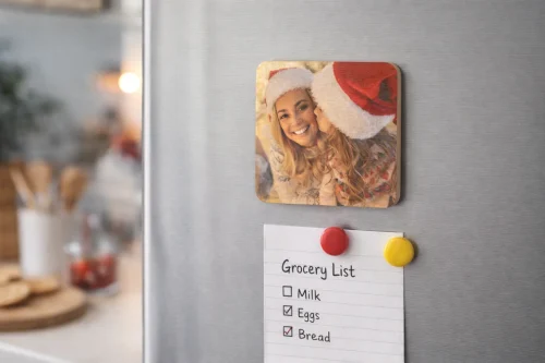 magnes z własnego zdjęcia drewniany 6x6