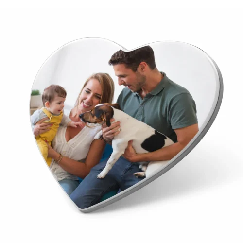 magnes serce ze zdjęciem